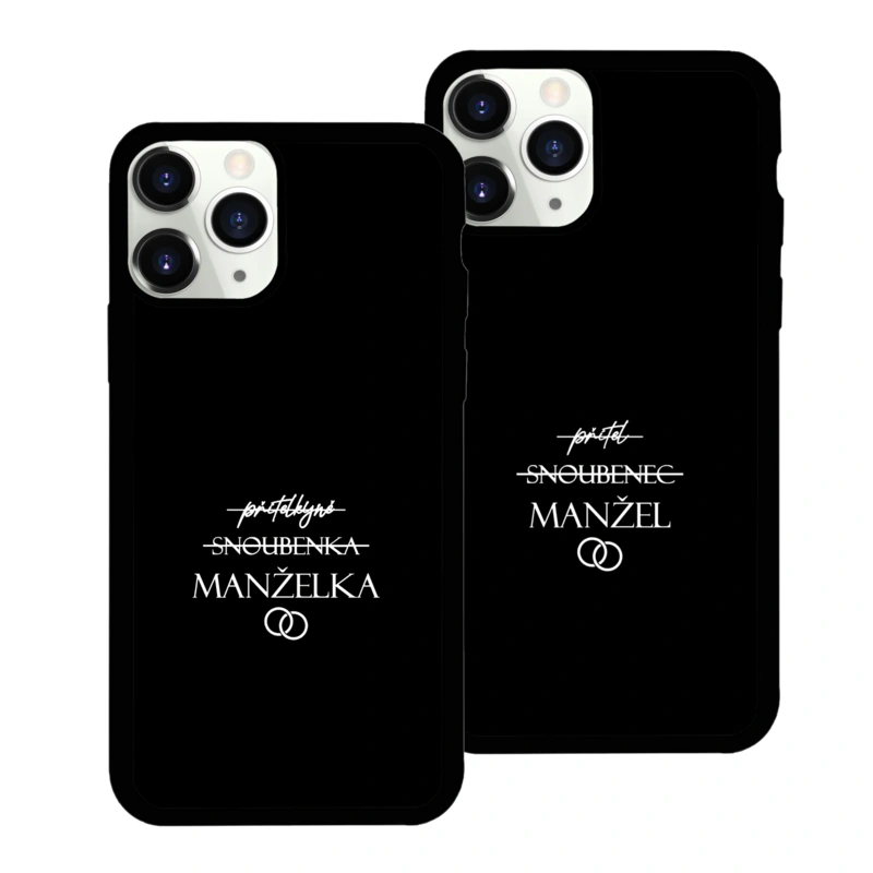 Párové kryty na telefon MANŽEL & MANŽELKA